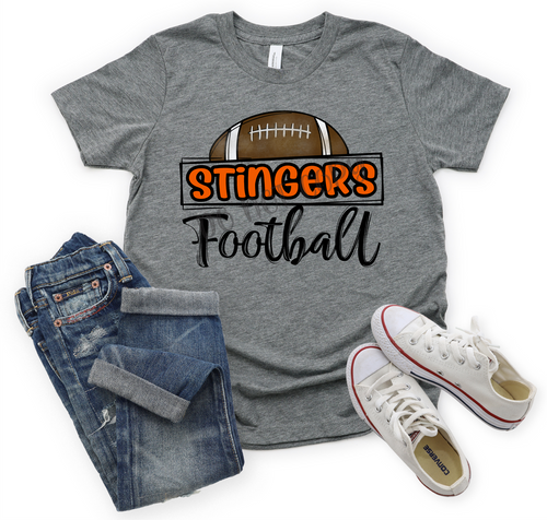 Stingers Orange Football