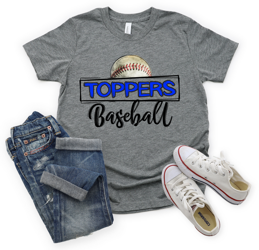 Toppers Baseball Royal Blue