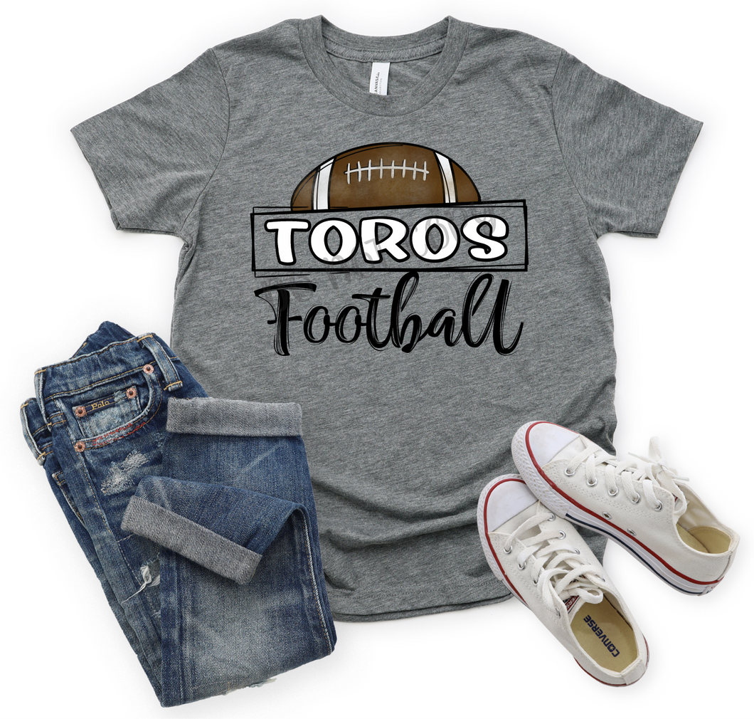 Toros Black & White Football