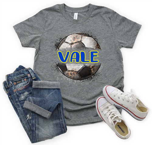 Vale Royal & Yellow Split Soccer