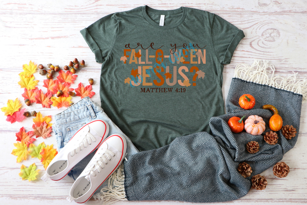 Are You Fall-O-Ween Jesus Transfer