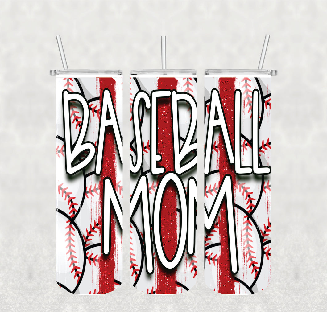 Baseball Mom Wrap/Tumbler