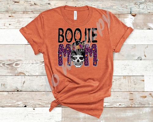 Boojie Mom Halloween Transfer