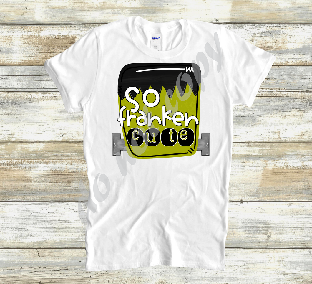 Boy So Franken Cute Transfer