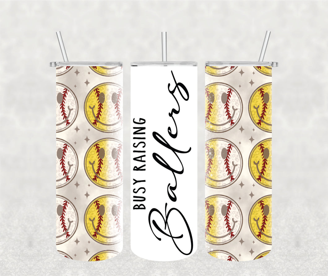 Busy Raising Ballers Wrap/Tumbler