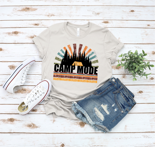 Camp Mode Black With Vintage Sunset