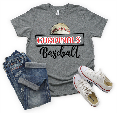 Cardinals Red & White Baseball