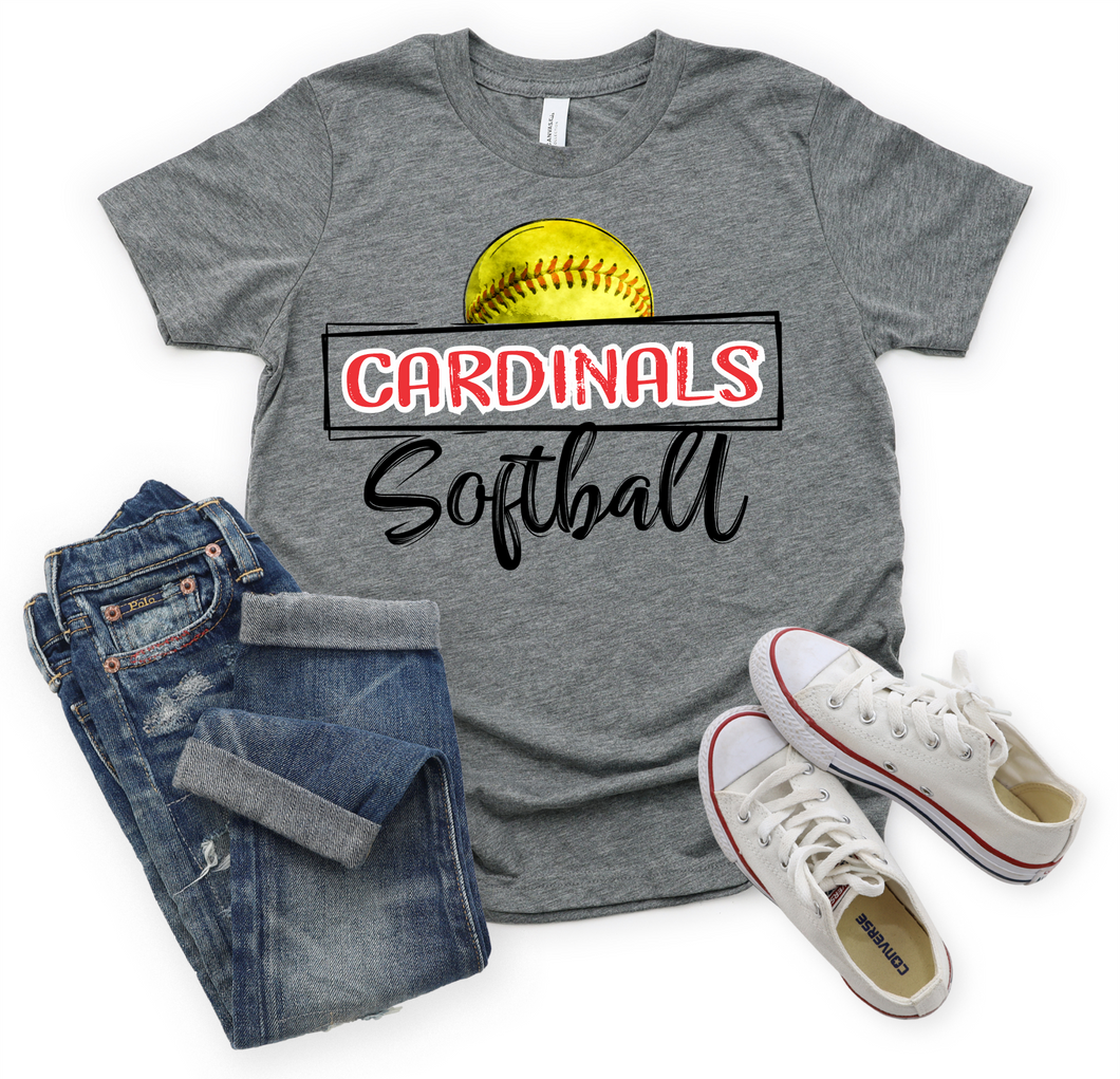 Cardinals Red & White Softball