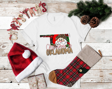 Load image into Gallery viewer, Christmas In State Gold Glitter Design Design