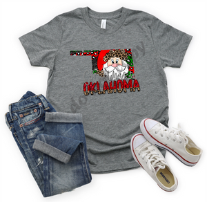 Christmas In State Red Leopard Design Design