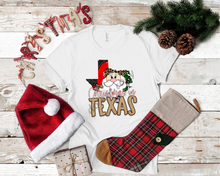 Load image into Gallery viewer, Toddler Christmas In State Gold Glitter Design Design