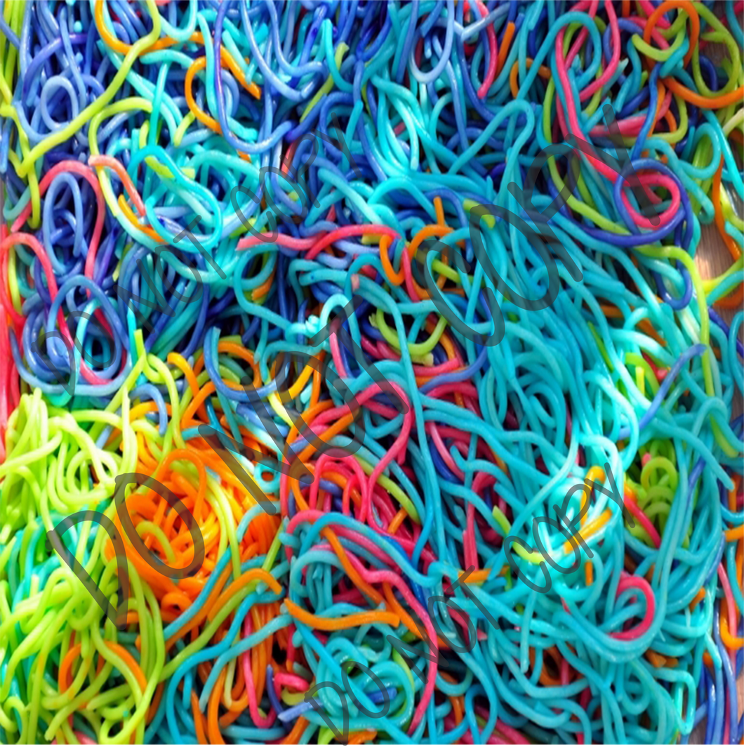 Colorful String Background 12x12