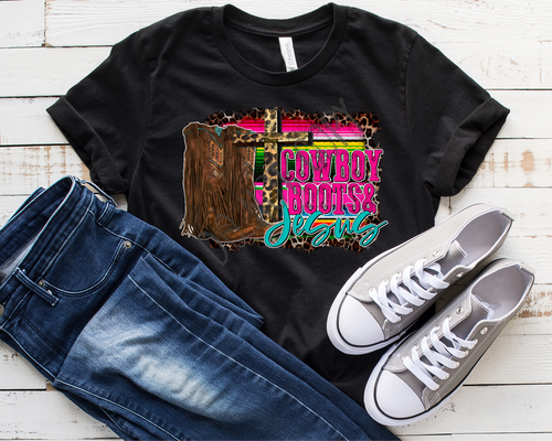 Cowboy Boots and Jesus Transfer