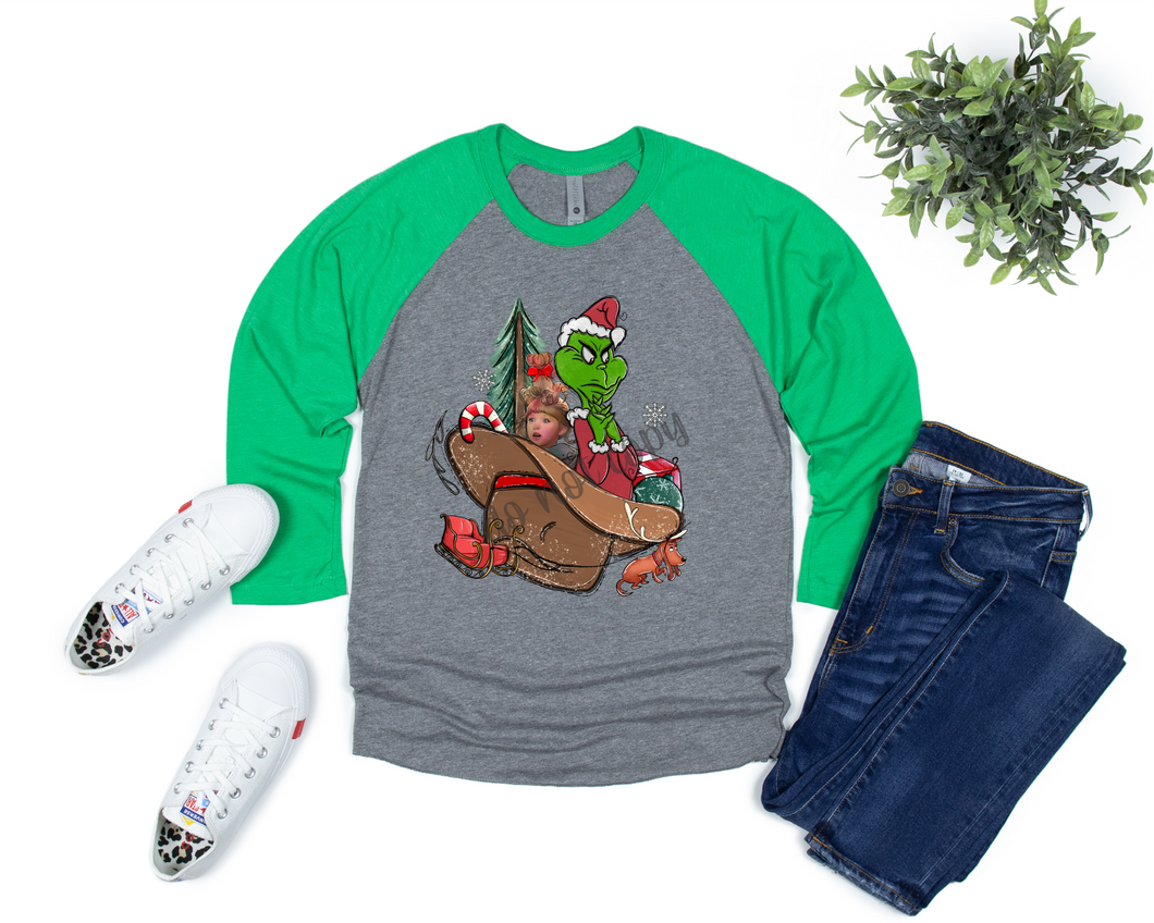 Cowboy Hat With Green Guy & Cindy Transfer