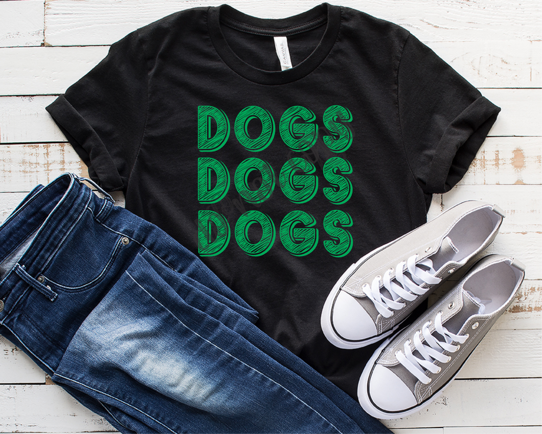 Dogs Dogs Dogs Scribble Font