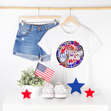 Load image into Gallery viewer, Freedom Rocks Leopard Patriotic Circle Transfer