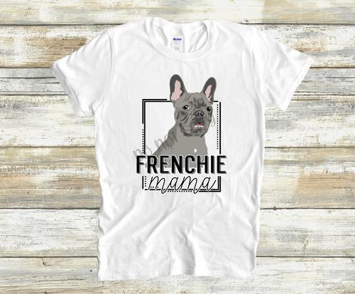 Frenchie Mama Grey Transfer