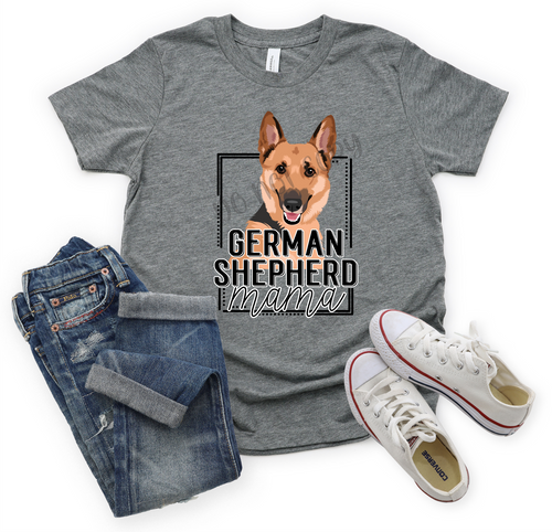 German Shepherd Mama Transfer