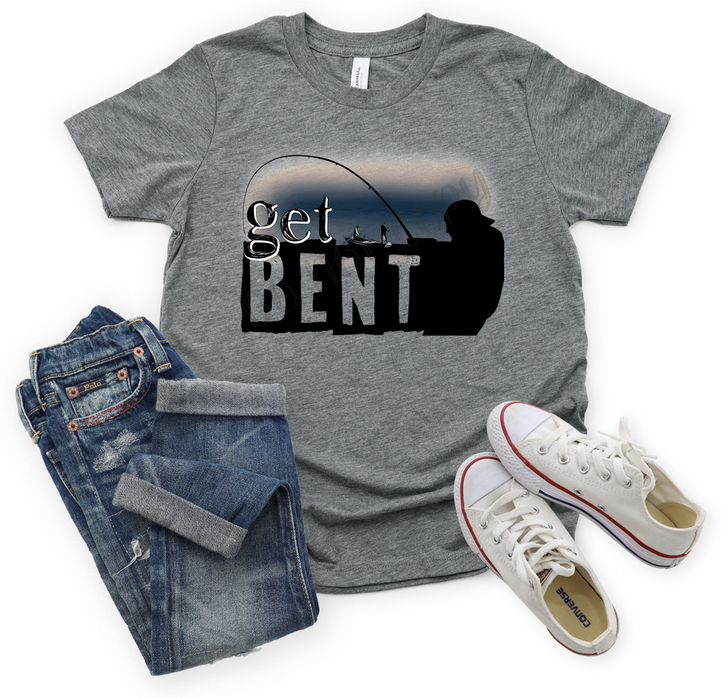 Get Bent Black Fishing Transfer