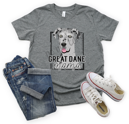 Great Dane Mama Grey Transfer