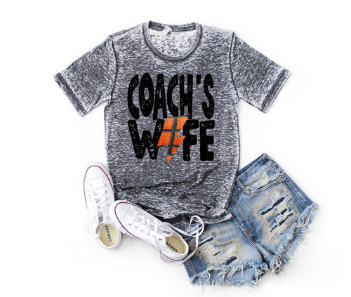 Coach’s Wife With Basketball Lightning Bolt Transfer