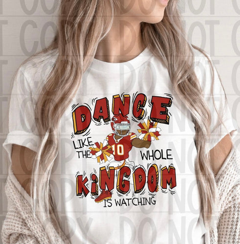 Dance Like The Whole Kingdom Is Watching Transfer