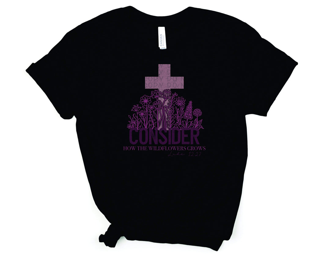 Consider how the wildflowers grow Transfer