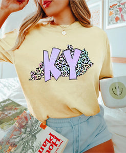 Youth Pastel leopard state design