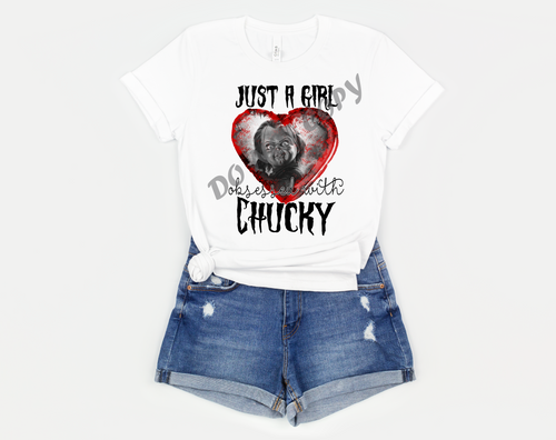 Just a Girl Obsessed with Chucky Transfer