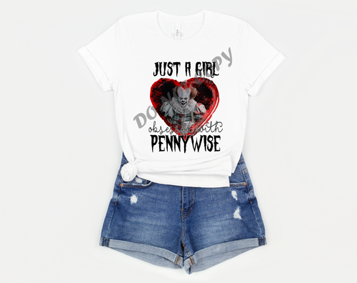 Just a Girl Obsessed with Penny Wise Transfer