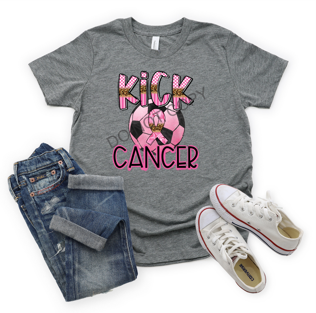 Soccer Kick Cancer Breast Cancer Awareness Transfer