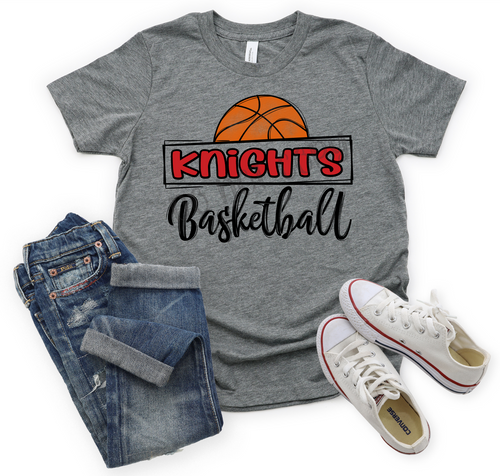 Knights Basketball Red & Black