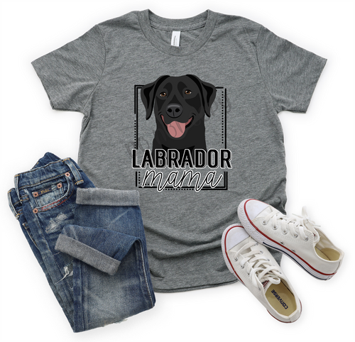 Labrador Mama Black Transfer