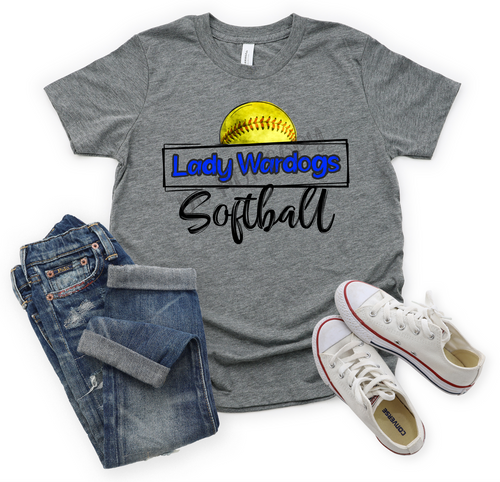 Lady Wardogs Softball Royal Blue