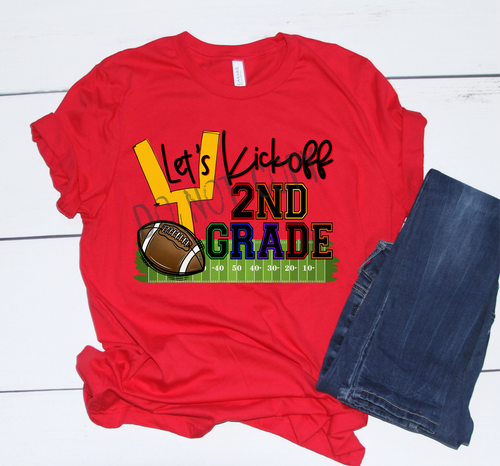 Let's Kickoff Second Grade Transfer