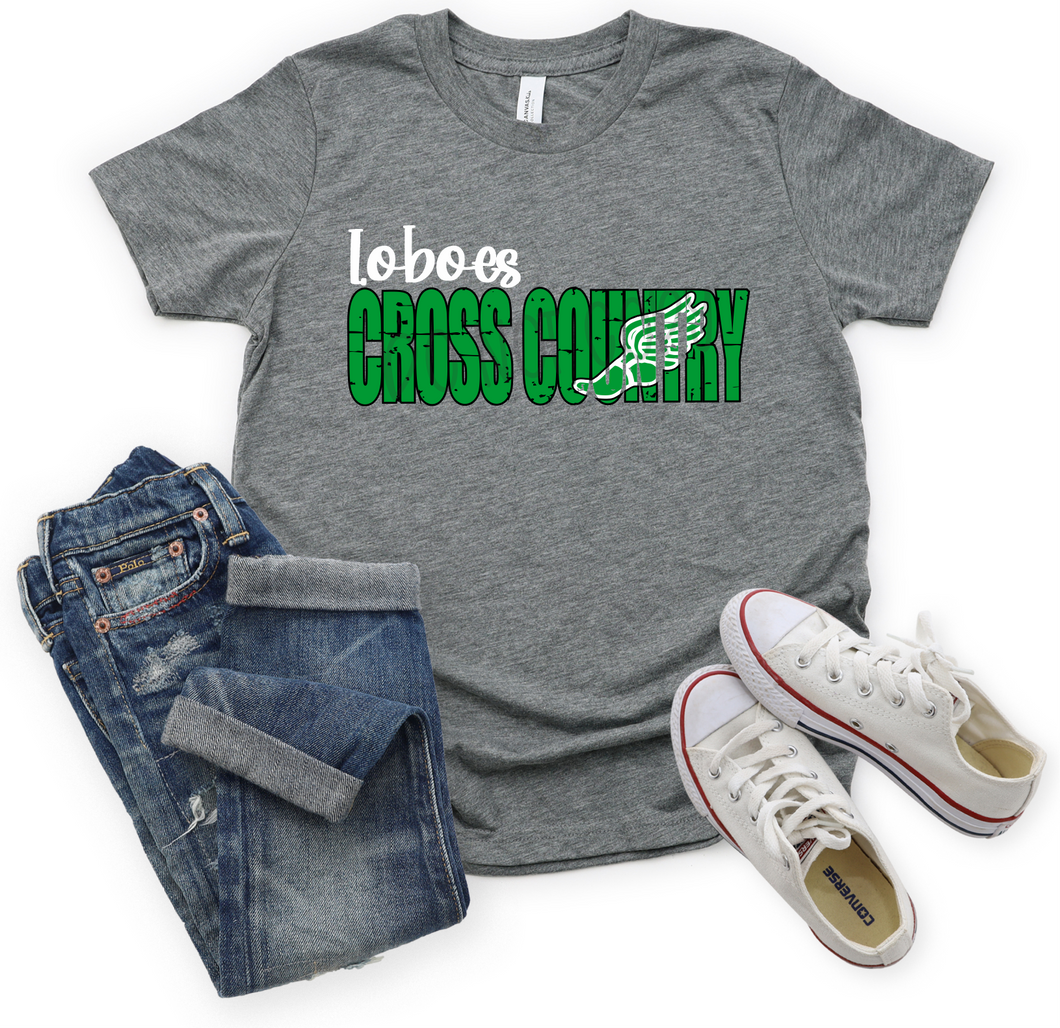 Loboes Green & White Cross Country