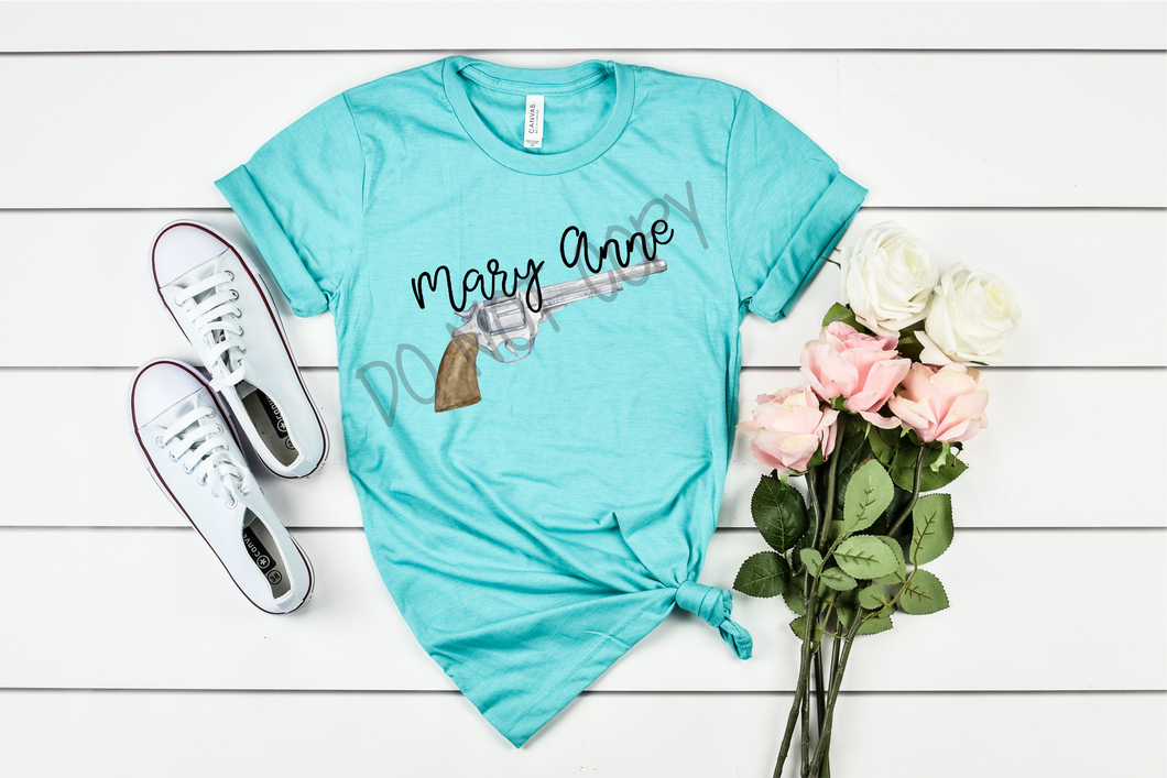 Mary Anne With Gun Transfer