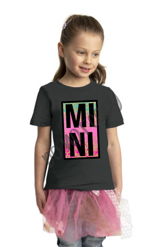 Mini Bright Colored Confetti Transfer