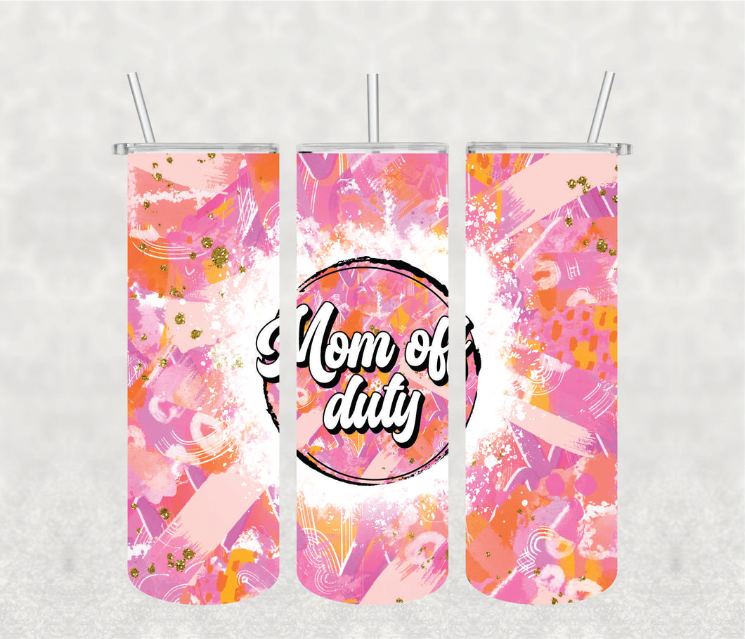 Mom off duty Wrap/Tumbler