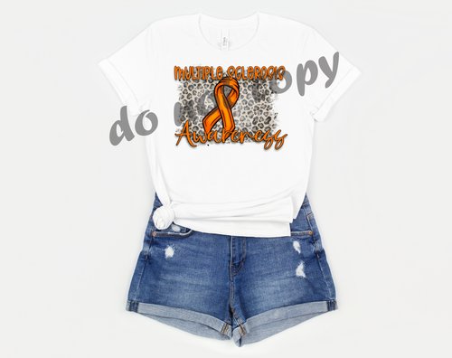 Multiple Sclerosis Awareness Leopard Transfer