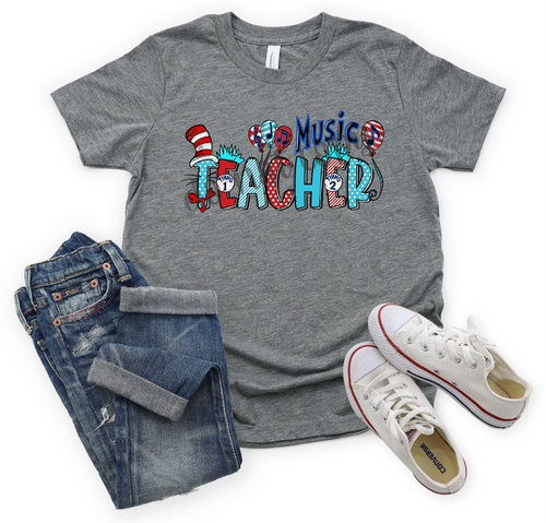 Music Teacher Dr Seuss Transfer