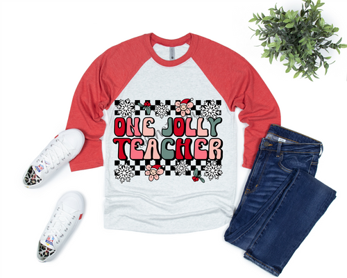 One Jolly Teacher Multi-Color Transfer