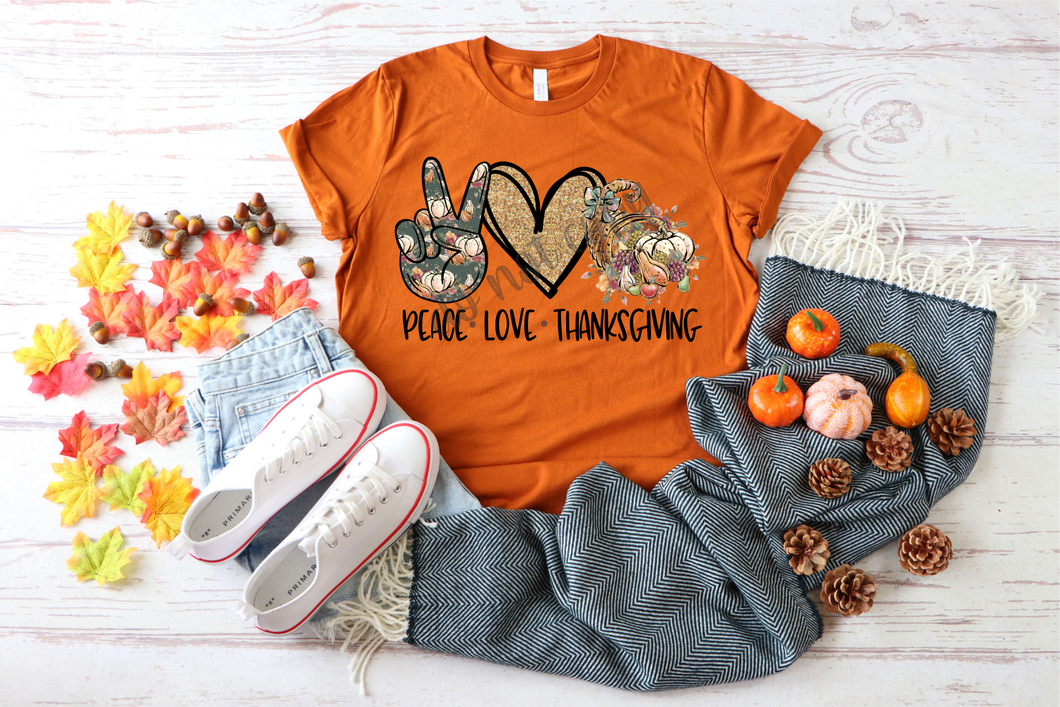 Peace Love Thanksgiving Capricornia Transfer