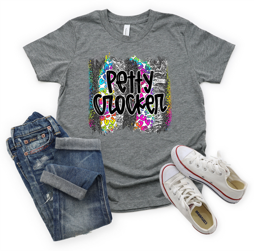 Petty Crocker Colorful Leopard  Brushstroke Transfer
