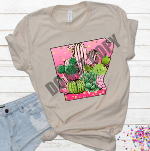 Pink Cactus State Design