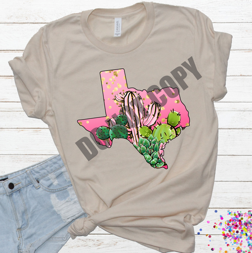 Pink Cactus State Design