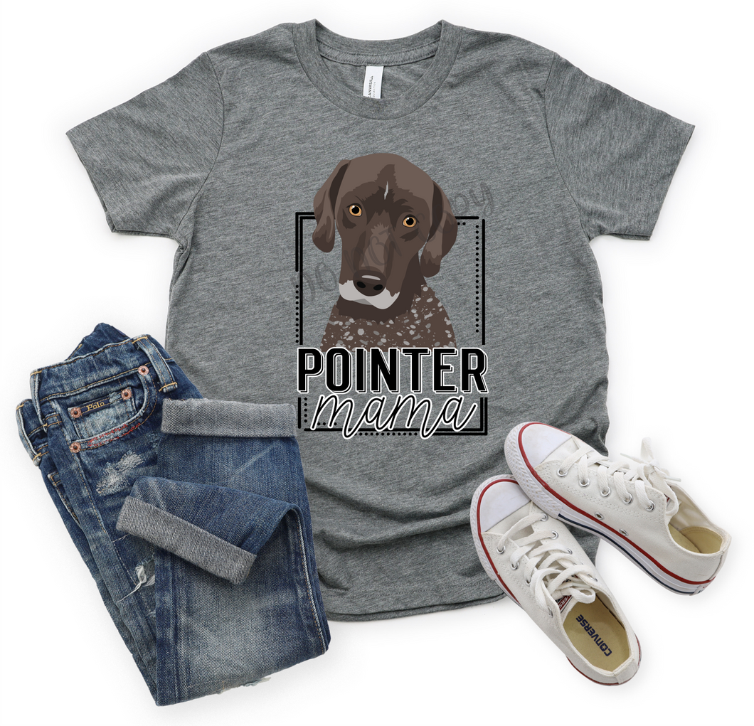 Pointer Mama Brown Transfer