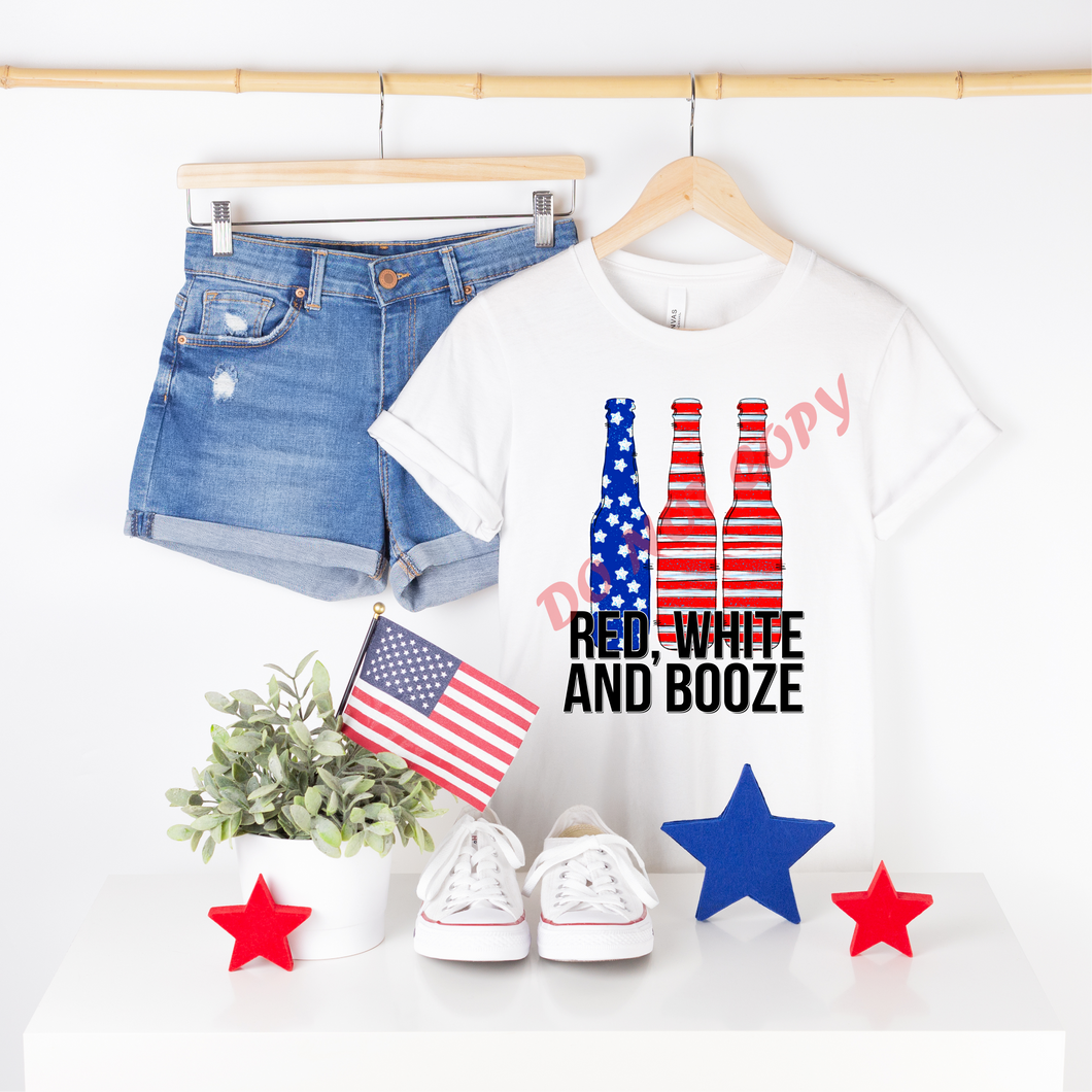 Red White and Booze Transfer