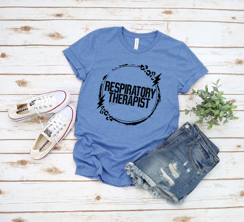 Respiratory Therapist Leopard Circle Transfer