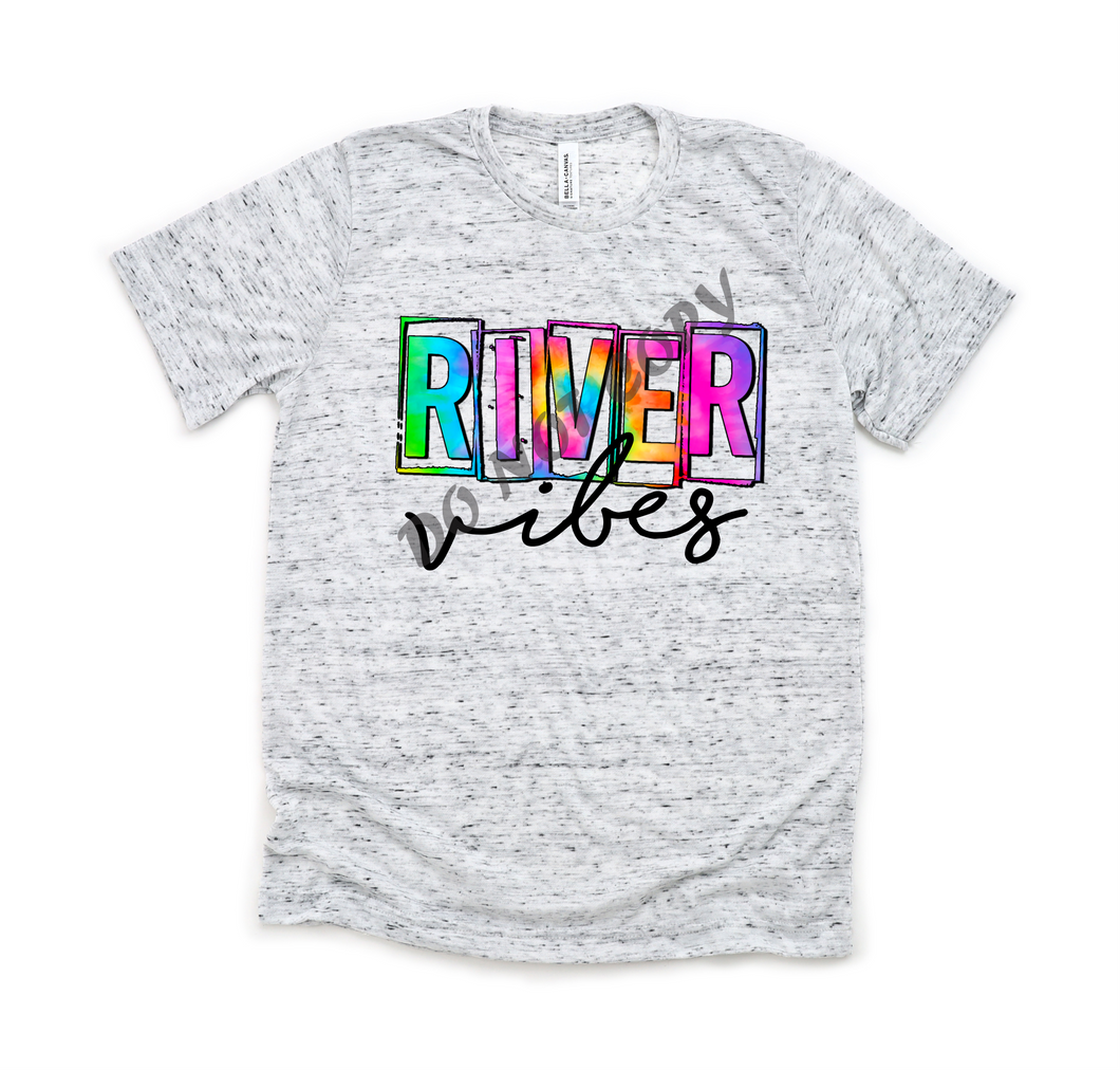 River Vibes Tie-Dye Transfer